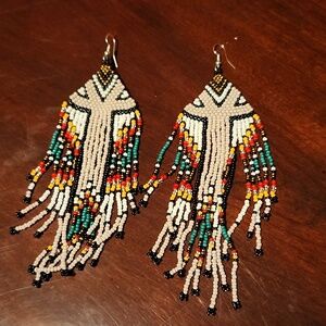 Beaded earrings